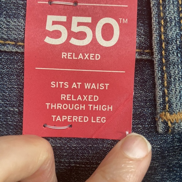 Levi’s 550 relaxed 48 x 30 big and tall men’s jean - Picture 7 of 17